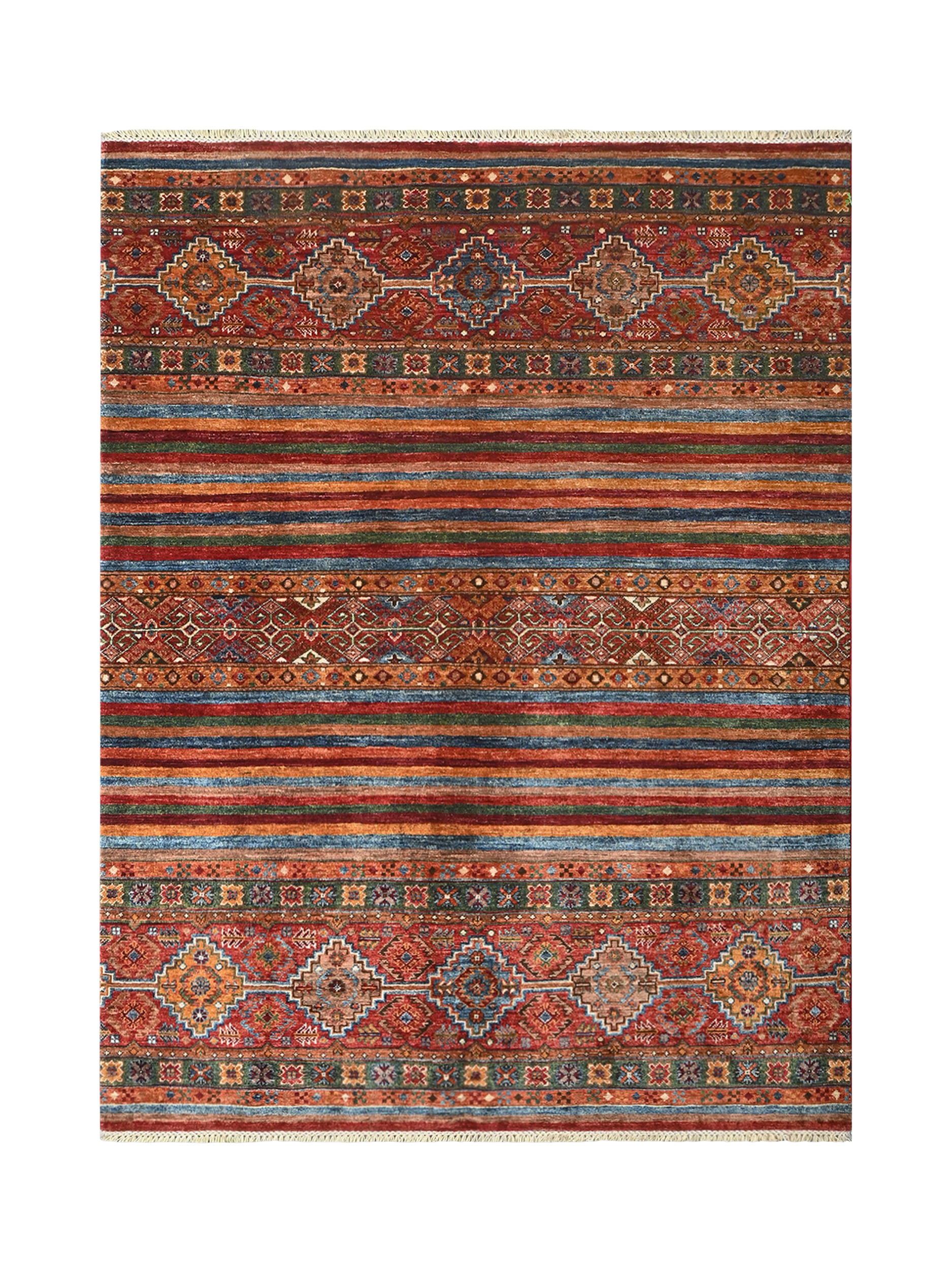 Gooch Oriental Khurjeen Rug, Multi, L201 x W153 cm