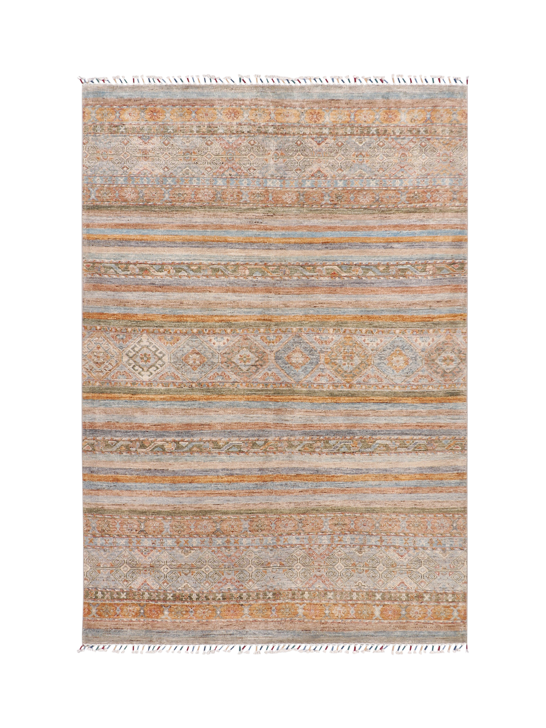 Gooch Oriental Khurjeen Rug, Natural, L183 x W124 cm