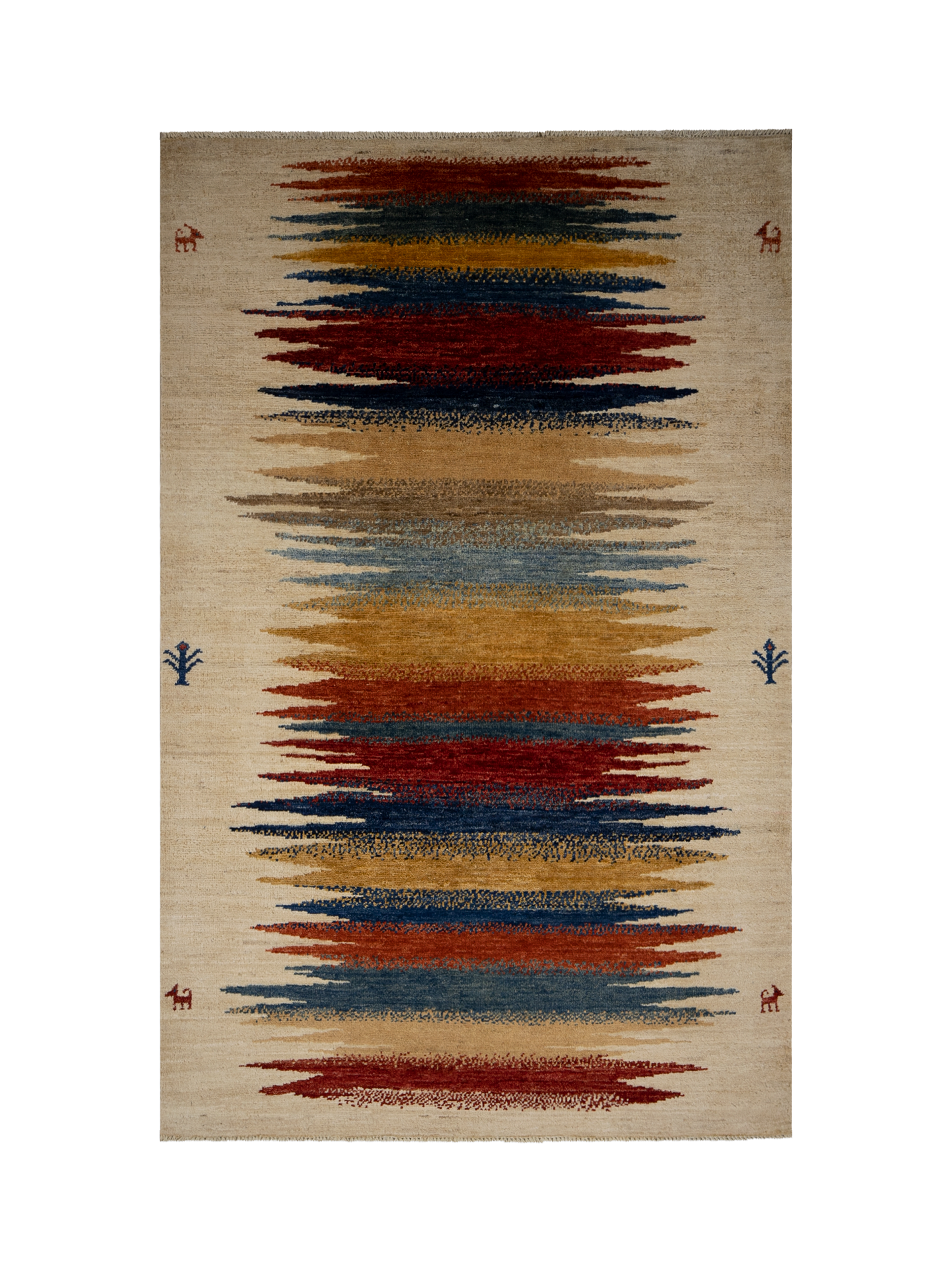 Gooch Oriental Loribaft Rug, Natural, L150 x W94 cm