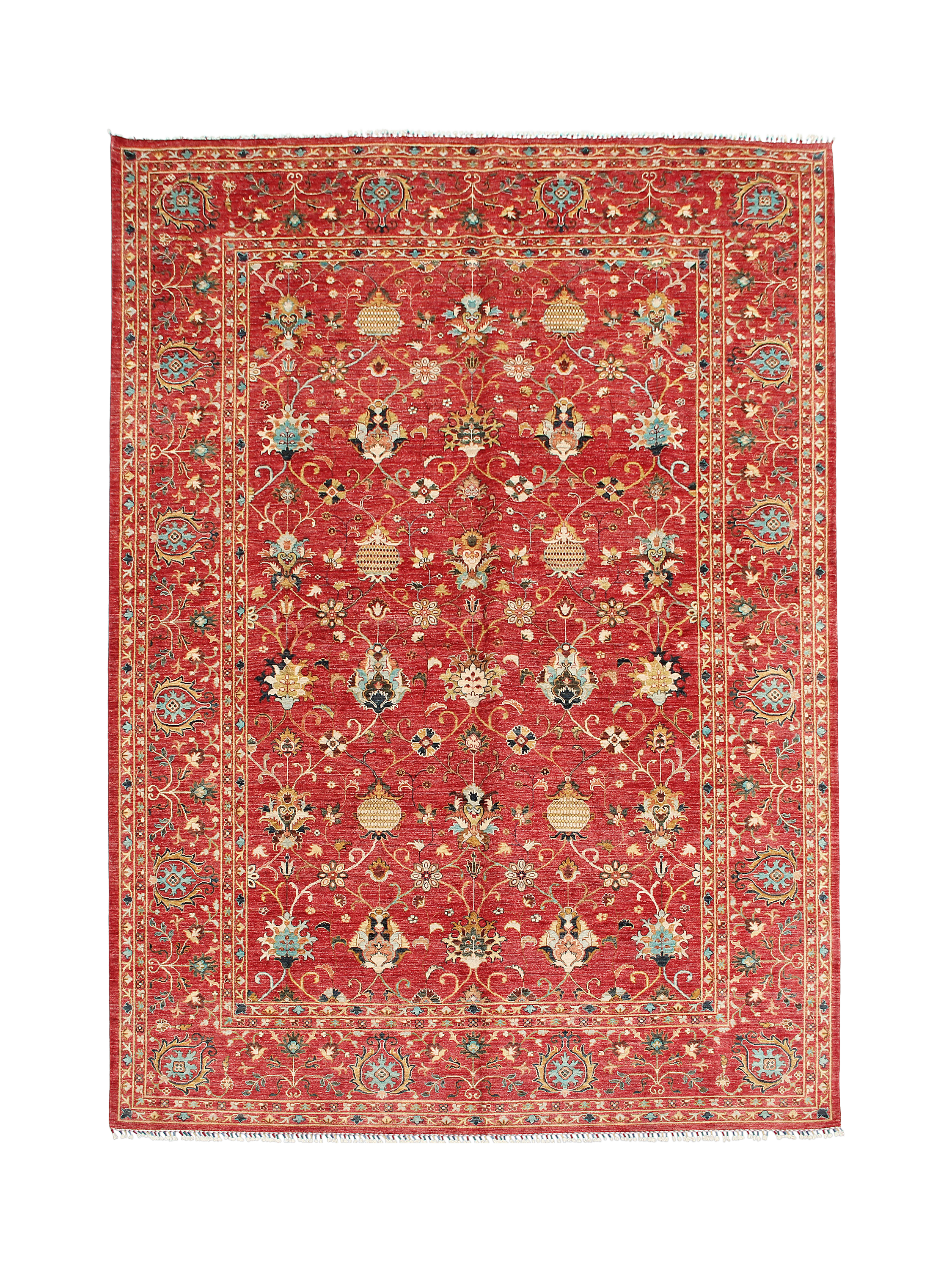 Gooch Oriental Sultani Rug, Red, L375 x W272 cm