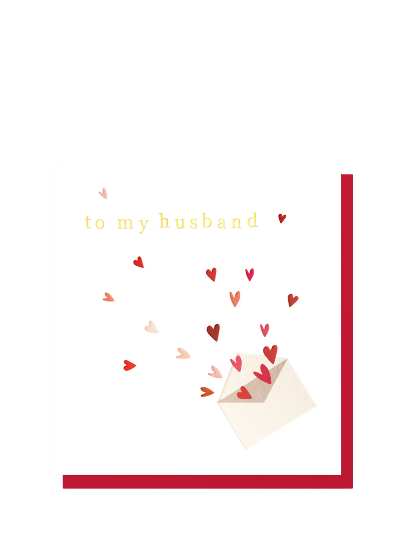 Caroline Gardner Heart Confetti Envelope Valentine's Day Card