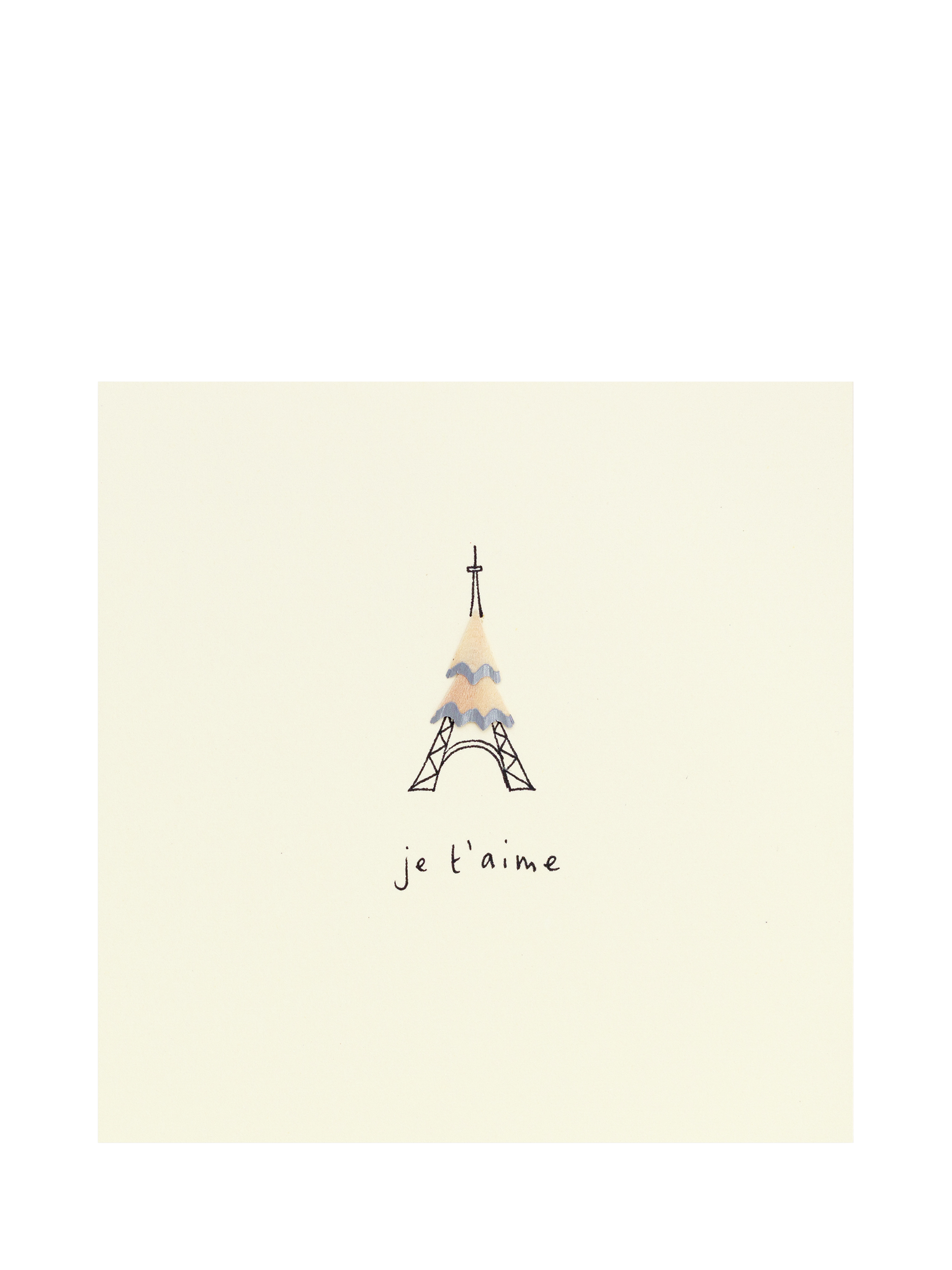 Ruth Jackson Eiffel Tower Valentine's Day Card