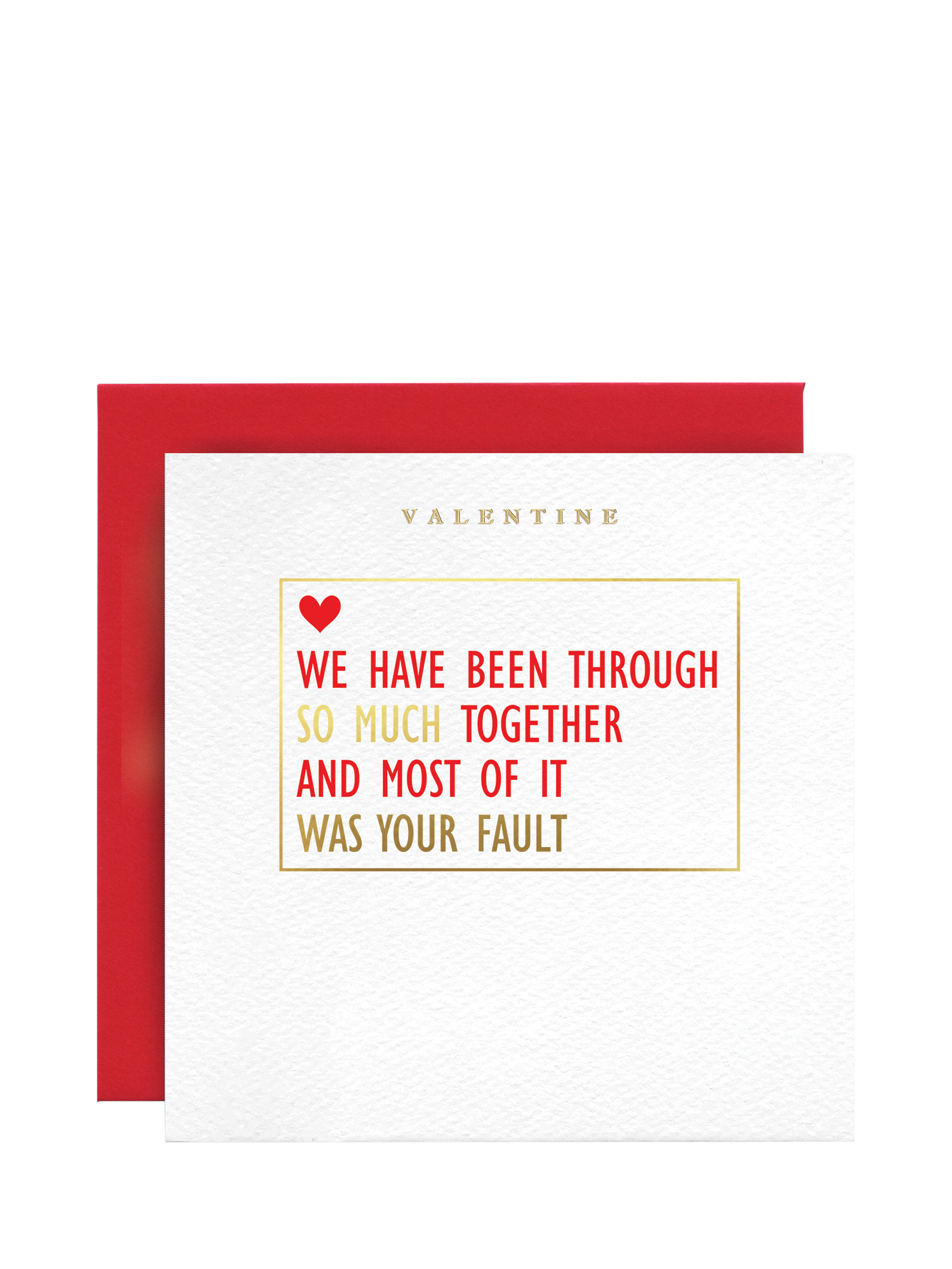 Susan O'Hanlon Your Fault Valentine's Day Card