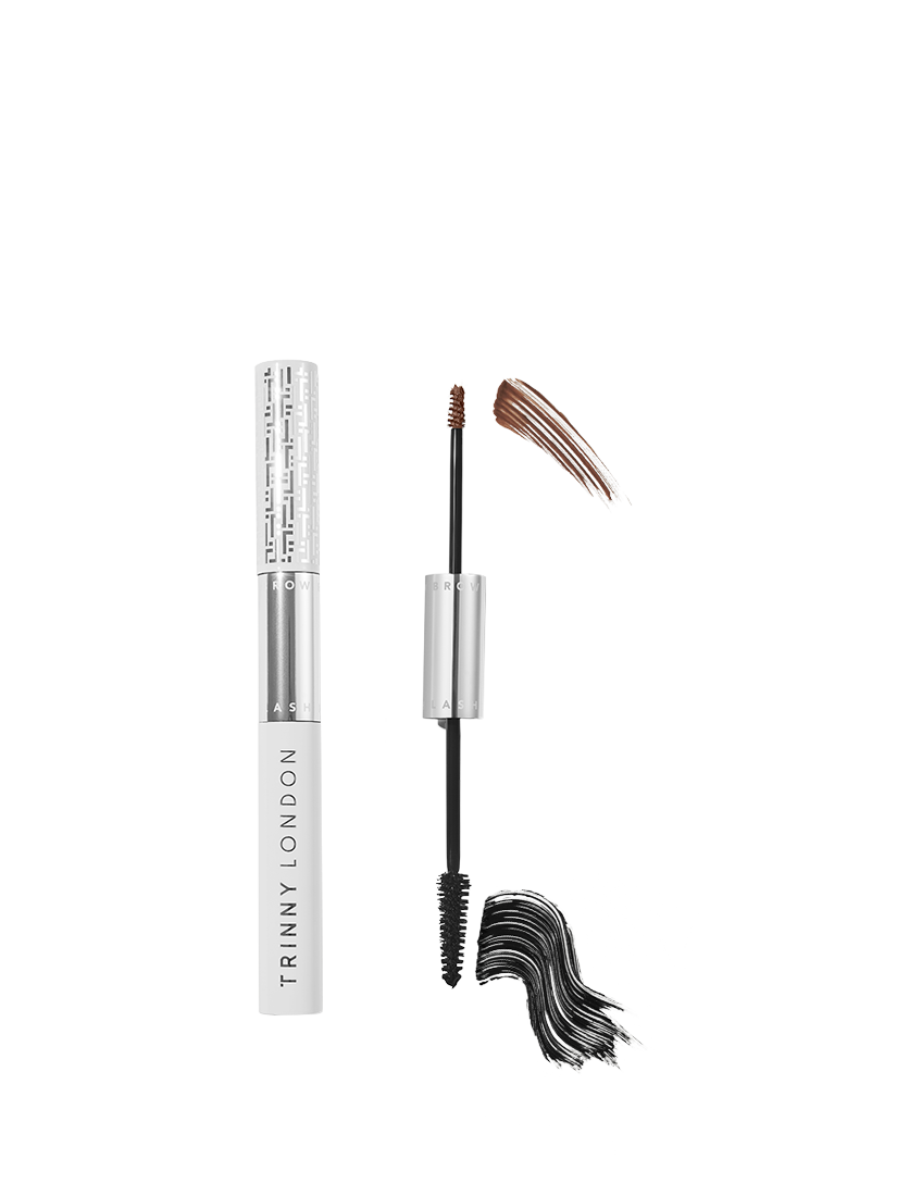 Product image 1 of 5, which shows Trinny London Lash2Brow Mascara Plus Brow Gel, Chocolate