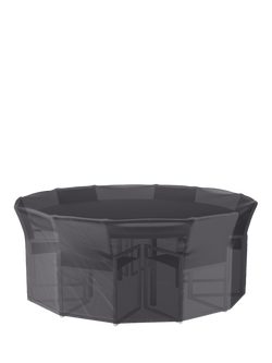 Pacific Aerocover Round Garden Dining Furniture Set Cover, 200cm, Anthracite, Anthracite