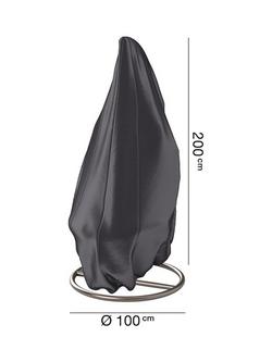 Pacific Aerocover Garden Hanging Chair Furniture Cover, Anthracite - view 2, Anthracite