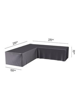 Pacific Aerocover Corner Garden Lounge Set Furniture Cover, 270cm, Anthracite - view 2, Anthracite
