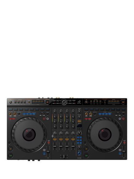 AlphaTheta DDJ-GRV6 4-channel Performance DJ Controller, Black/Grey - view 2, Black/Grey