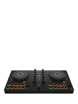 AlphaTheta DDJ-FLX2 2-Channel DJ Controller, Black, Black