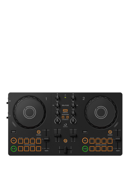 AlphaTheta DDJ-FLX2 2-Channel DJ Controller, Black - view 2, Black