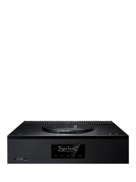 Technics SA-C600EB-K Network Streaming Receiver with CD Player, Black, Black