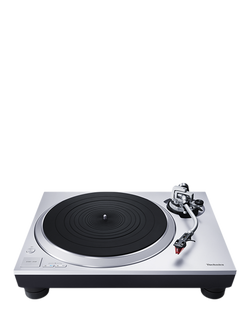 Technics SL-1500CEB-S Premium Direct Drive Turntable, Silver, Silver