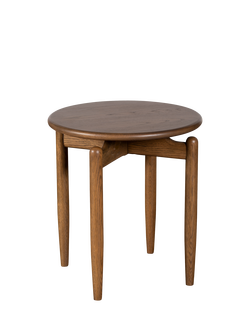 G Plan Vintage Henley Side Table, Mid Oak - view 2, Henley Dark