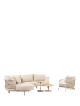4 Seasons Outdoor Sardinia 4-Seater Luxe Garden Lounge Set, Latte