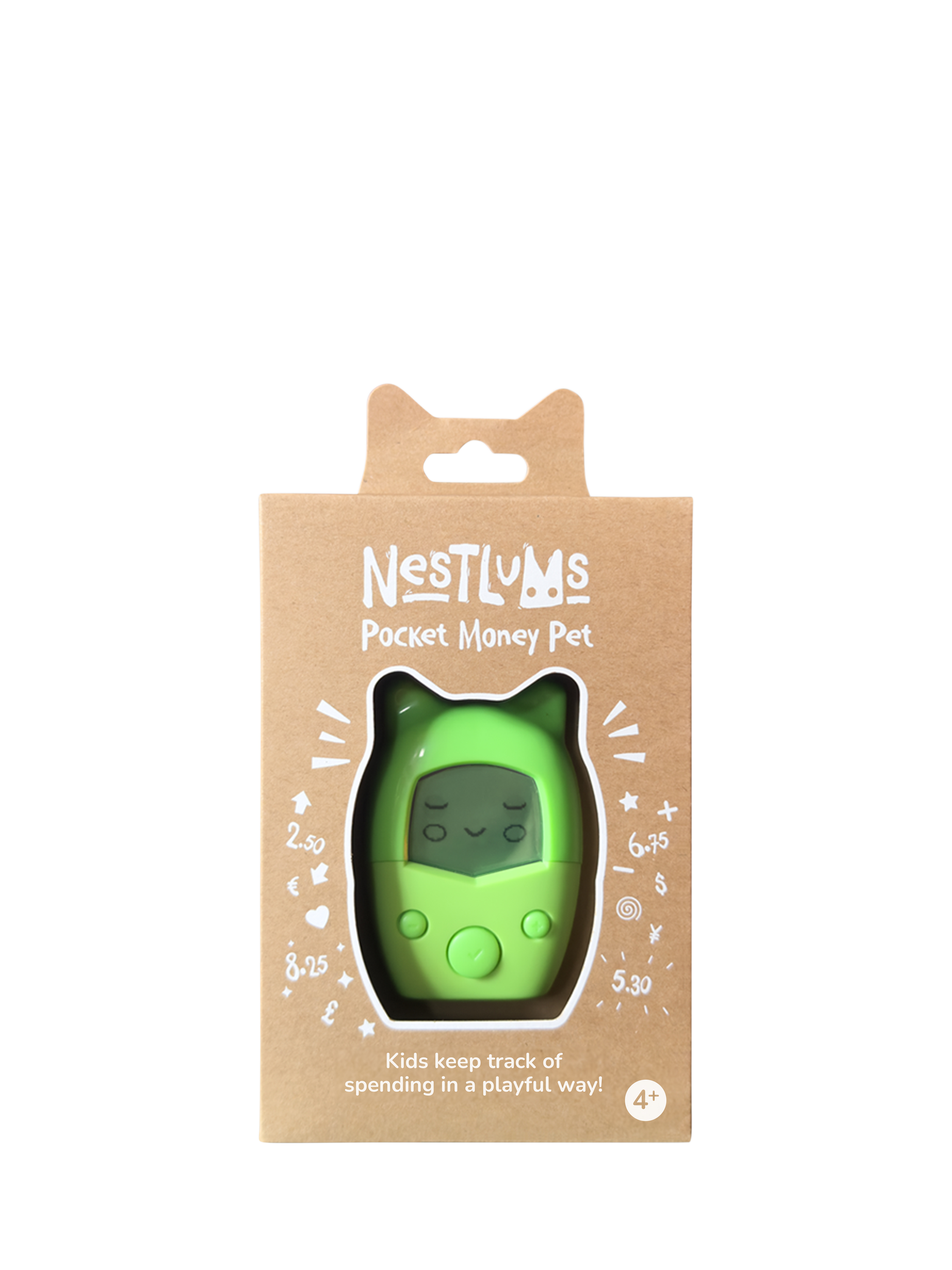Nestlums Pocket Money Pet, Green