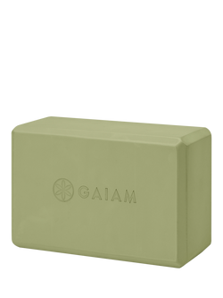 Gaiam Yoga Block, Vintage Green, Vintage Green