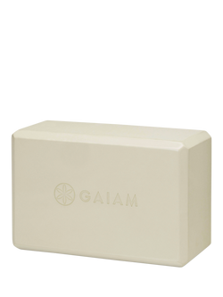Gaiam Yoga Block, Sandstone, Sandstone
