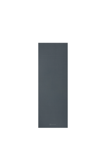 Gaiam Yoga Mat, Grey, Grey