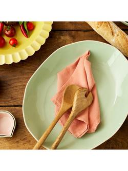 Jamie Oliver Big Love Stoneware Bowl, 39cm, Green - view 2, Multi