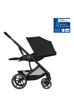 Cybex Balios S Lux Pushchair - view 2, Moon Black