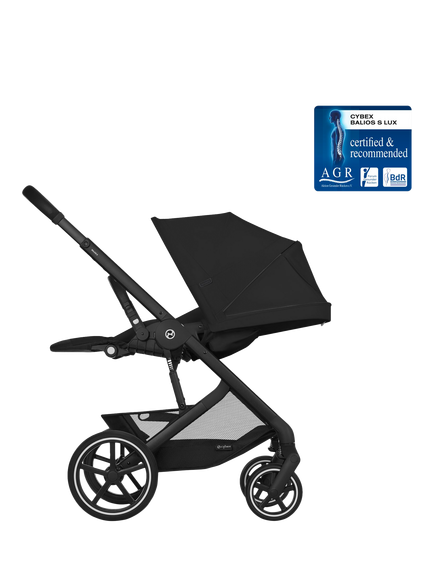 Cybex Balios S Lux Pushchair - view 2, Moon Black