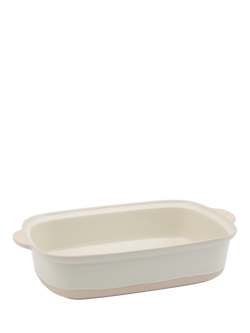 Jamie Oliver Big Love Stoneware Epic Roaster, 39cm, White, Multi