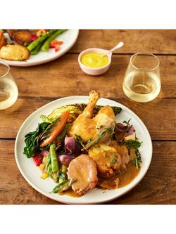 Jamie Oliver Big Love Stoneware Perfect Plates, Set of 4, 27cm, Pink - view 2, Multi