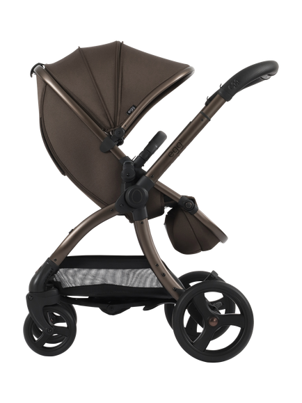 egg3 Stroller with Seat Liner, Chocolate Velvet - view 2, Chocolate Velvet
