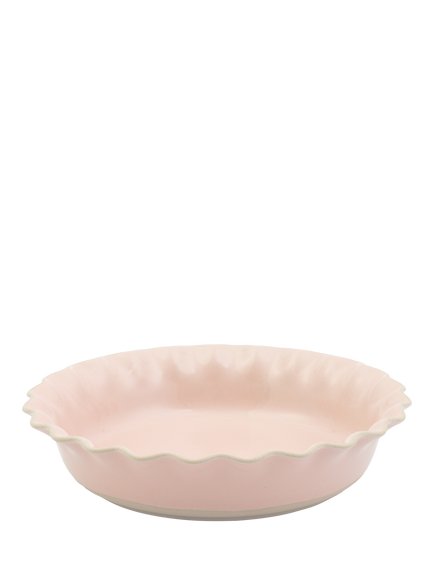Jamie Oliver Big Love Stoneware Proper Pie Dish, 28cm, Pink, Multi