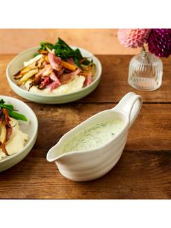 Jamie Oliver Big Love Stoneware Great Gravy Boat, 400ml, White - view 2, Multi