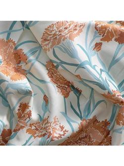 Harlequin Fleur de Joie Furnishing Fabric - view 2, Paprika/Aqua