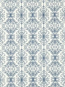 Harlequin Java Linen Furnishing Fabric, Denim/Pearl