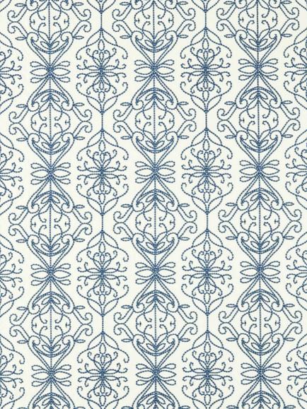 Harlequin Java Linen Furnishing Fabric, Denim/Pearl