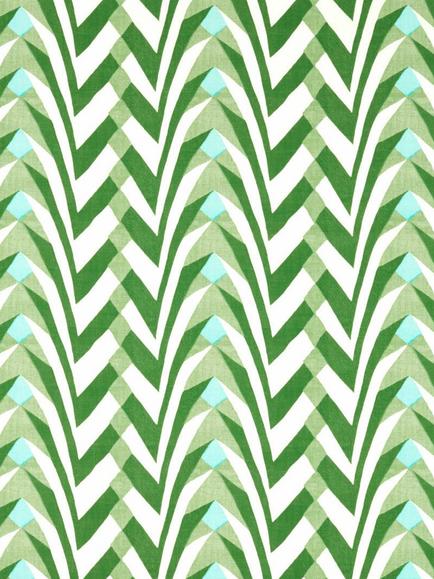Harlequin Klimt Furnishing Fabric, Kelly/Aqua