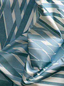 Harlequin Locronan Furnishing Fabric - view 2, Aqua/First Light