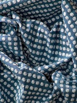 Harlequin Silene Furnishing Fabric - view 2, Denim/First Light/Sk