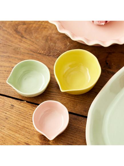 Jamie Oliver Big Love Nesting Stoneware Pinch-Me Pots, Set of 3, Multi - view 2, Multi