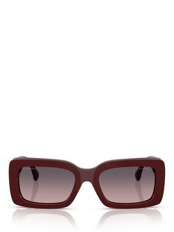 CHANEL Rectangular Sunglasses CH5534, Bordeaux - view 2, Bordeaux