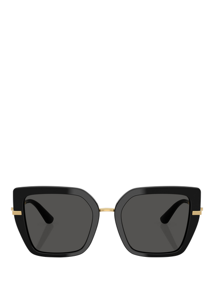 Dolce & Gabbana DG4474 Women's Square Sunglasses, Black - view 2, Black