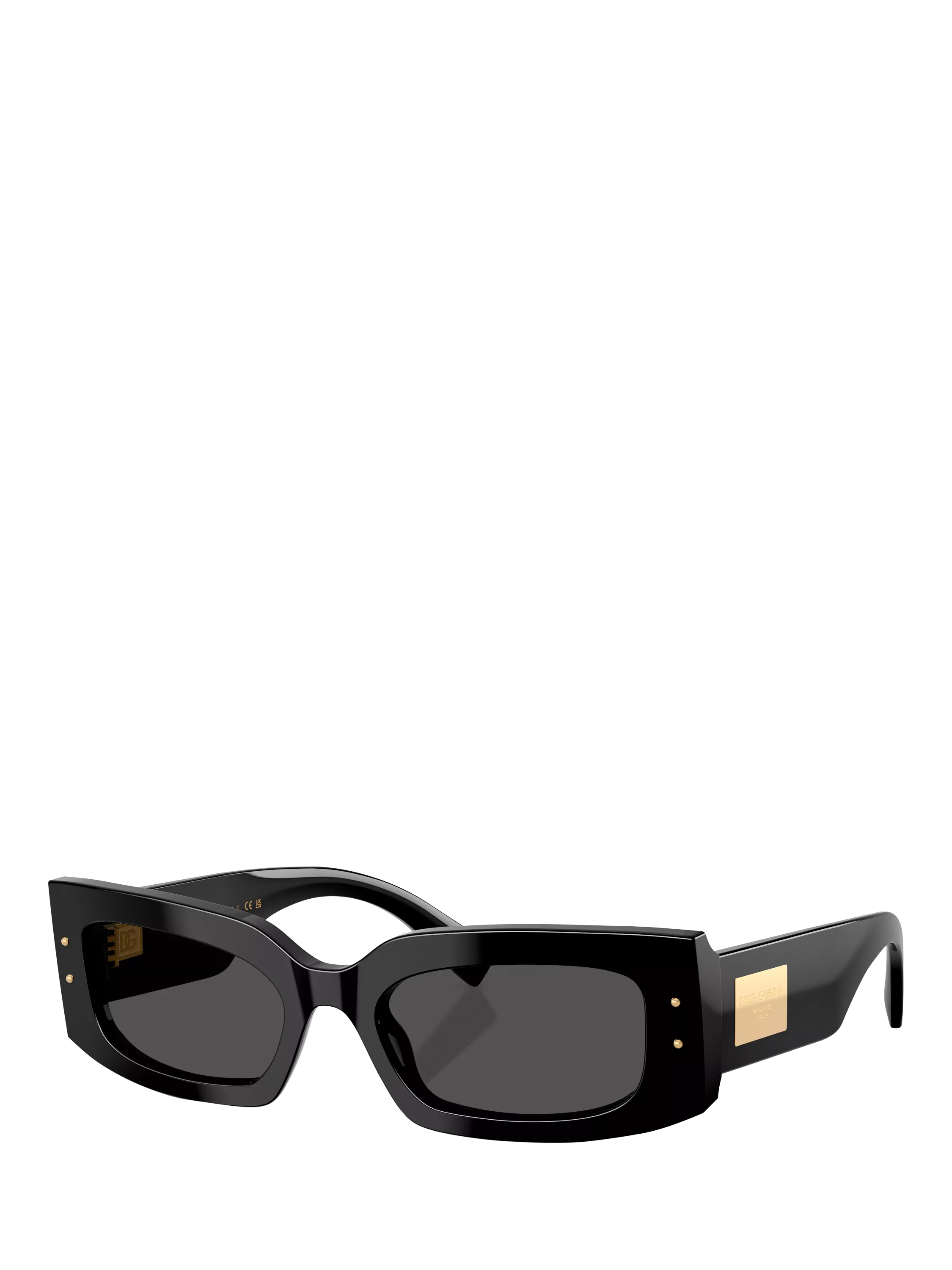 Dolce and gabbana rectangular sunglasses on sale