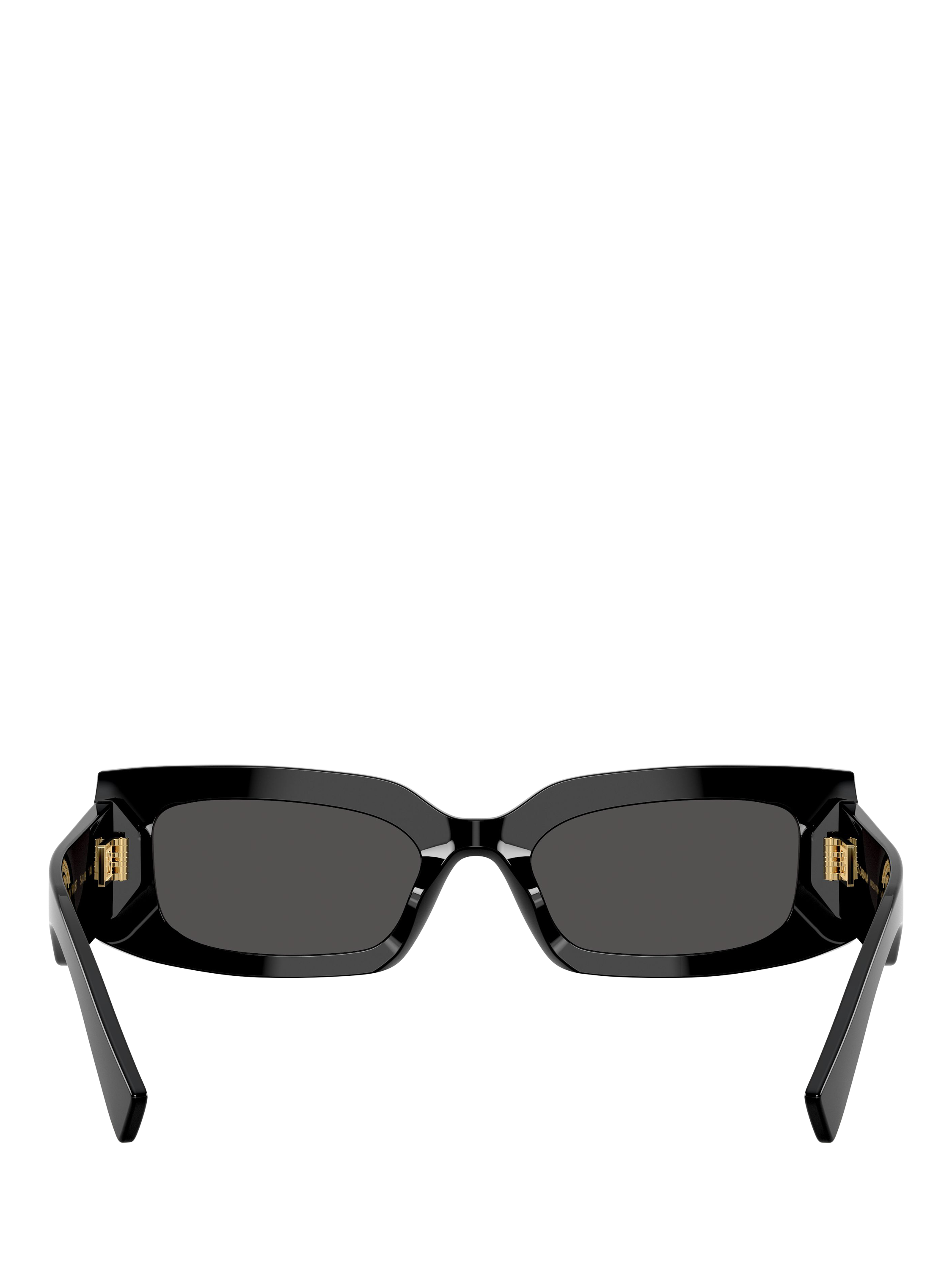 Product image 4 of 5, which shows Dolce & Gabbana DG4479 Women's Rectangular Sunglasses, Black