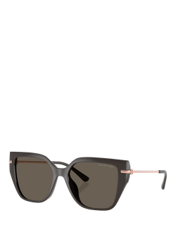 Michael Kors 0MK2231U Cat's Eye Sunglasses, Ash/Grey, Ash/Grey