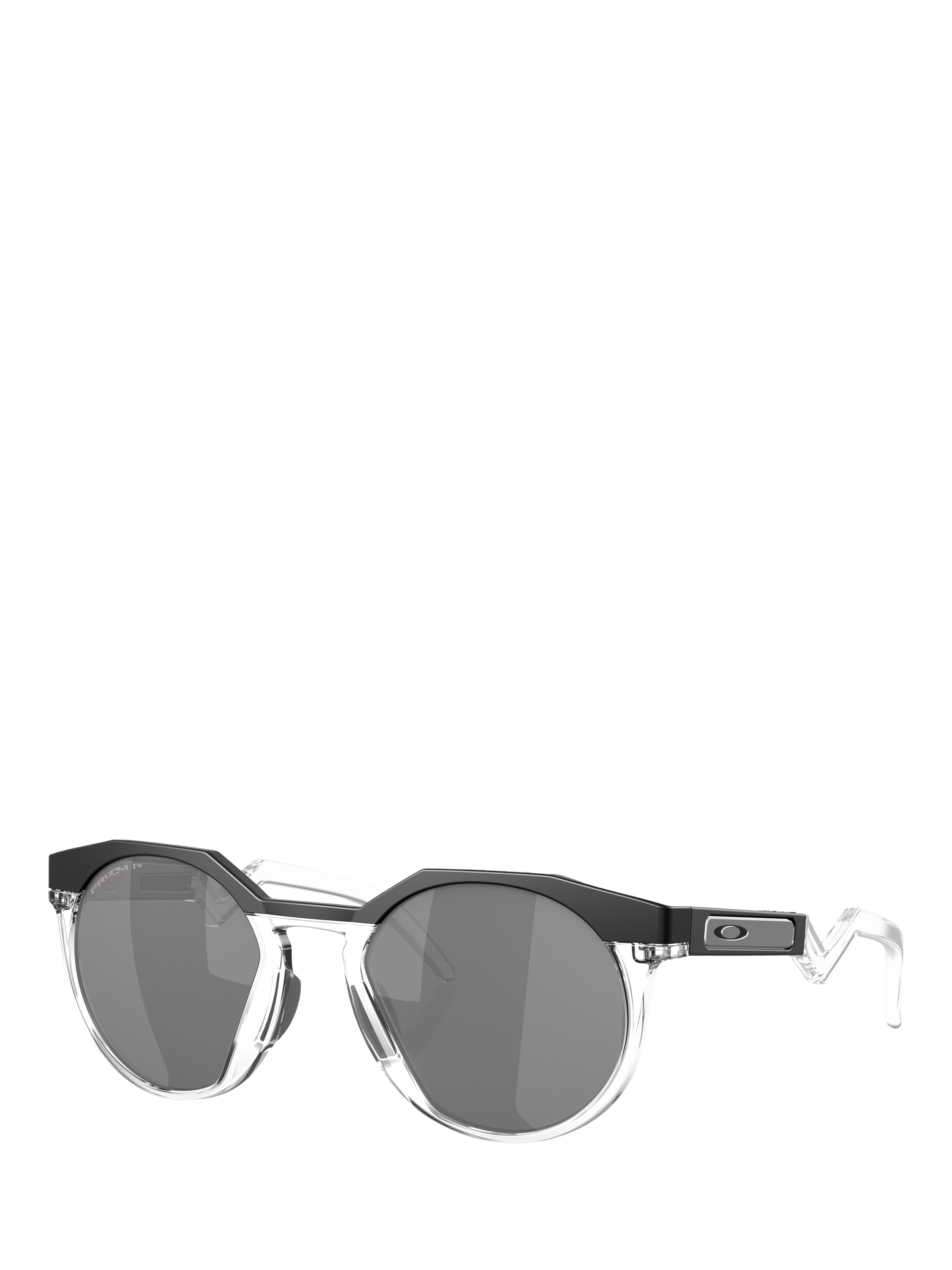 Product image 1 of 8, which shows Oakley 0OO9242 Round Sunglasses, Matte Black