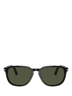 Persol 0PO3019S Round Sunglasses, Black - view 2, Black