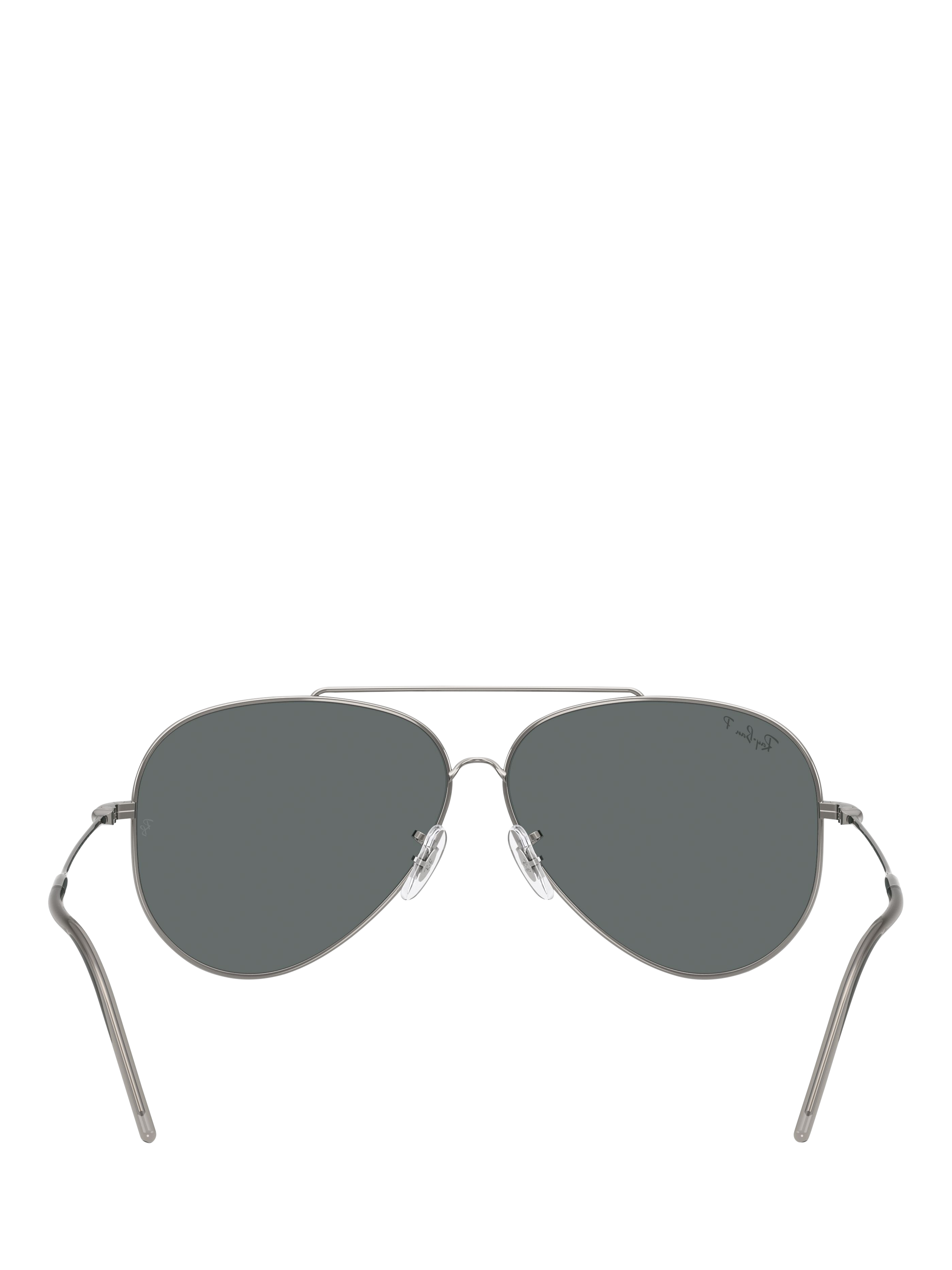 Product image 4 of 6, which shows Ray-Ban 0RBR0101S Aviator Sunglasses, Gunmetal/Grey