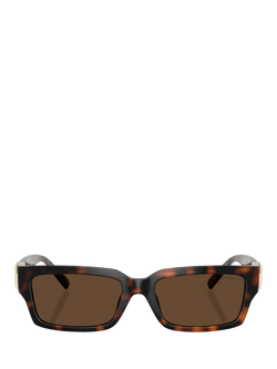 Tiffany & Co 0TF4226U Rectangular Sunglasses - view 2, Havana