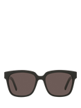 Yves Saint Laurent YS000111 Women's Square Sunglasses, Black/Dark Pink