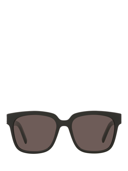 Yves Saint Laurent YS000111 Women's Square Sunglasses, Black/Dark Pink - view 2, Black/Dark Pink