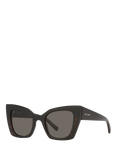 Yves Saint Laurent YS000413 Women's Cat's Eye Sunglasses, Tortoise