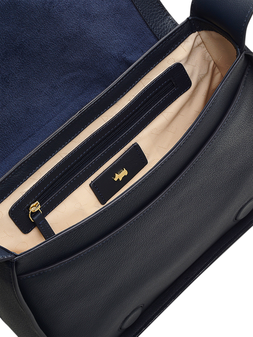 Product image 3 of 5, which shows Radley Westwell Lane Medium Flapover Cross Body Bag, Ink, One Size